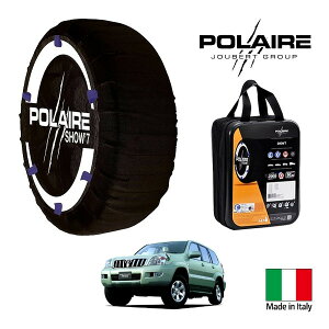 P10�{ �G���g���[ �yPOLAIRE���K�i�z�|���A �|���C�� SNOW SOCKS Show7 �g���^ �����h�N���[�U�[�v���h KDJ121W 265/65R17 17�C���` 4WD �X�m�[�\�b�N�X �z�� �^�C�� �`�F�[�� ����� �C�^���A��