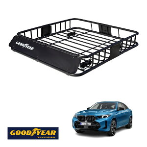 �yGOODYEAR���K�i�z �X�`�[�� ���[�t���b�N ROAD PRO 1111mm×158mm×993mm �ω׏d100kg �u���b�N �g�ݗ��Ď� GOODYEAR���S���� ���[�t�L�����A �o�X�P�b�g �x�[�X�L�����A �J�[�S�l�b�g BMW X6 G06