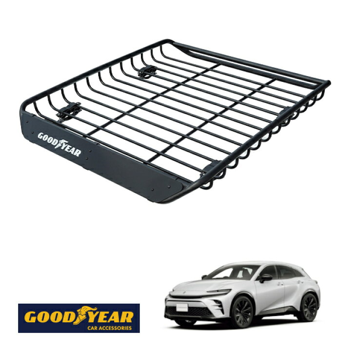 楽天市場】【GOODYEAR正規品】 スチール ルーフラック MEGA PRO 1341mm 