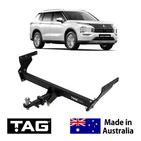 【TAG正規品】三菱 アウトランダー PHEV 令和3年12月～現行 クラス3 50mm角 ヒッチメンバー トーバー 強化型 ヒッチマウント有 ヒッチボール有 ヒッチピン有 シャックル有
