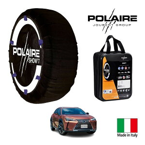 P10�{ �G���g���[ �yPOLAIRE���K�i�z�|���A �|���C�� SNOW SOCKS Show7 ���N�T�X UX UX300h �o�[�W����L 6AA-MZAH11 225/50R18 18�C���` �t�����g �X�m�[�\�b�N�X �z�� �^�C�� �`�F�[�� ����� �C�^���A��