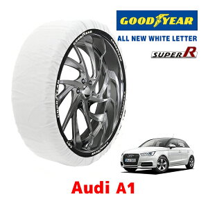 �yGOODYEAR ���K�i�z�O�b�h�C���[ �X�m�[�\�b�N�X �z�� �^�C���`�F�[�� SUPER R / M�T�C�Y AUDI �A�E�f�B A1 / DBA-8XCHZ �^�C���T�C�Y�F 185/60R15 15�C���`�p