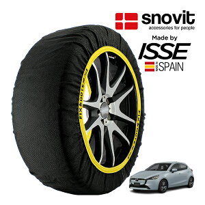 �G���g���[ P10�{ �ysnovit���K�i ISSE�����z �X�m�r�b�g �C�b�Z SNOW SOCKS �}�c�_ MAZDA2 15C 5BA-DJLAS 185/65R15 15�C���` 4WD �X�m�[�\�b�N�X �z�� �^�C�� �`�F�[�� ����� �X�y�C����