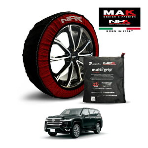 �yMAK���K�i�z NPK �X�m�[�\�b�N�X MULTIGRIP THE ORIGINAL73000SS097 265/55R20 20�C���` �z�� �^�C�� �`�F�[�� ����� EU�� �g���^ �����h�N���[�U�[ ZX 3DA-FJA300W 4WD