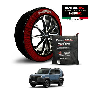 �yMAK���K�i�z NPK �X�m�[�\�b�N�X MULTIGRIP THE ORIGINAL73000SS096 265/60R18 18�C���` �z�� �^�C�� �`�F�[�� ����� EU�� �g���^ �����h�N���[�U�[FJ VX 3BA-TRJ240W 4WD