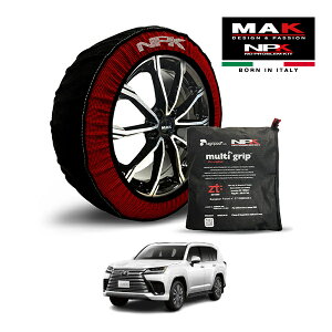�yMAK���K�i�z NPK �X�m�[�\�b�N�X MULTIGRIP THE ORIGINAL73000SS097 265/55R20 20�C���` �z�� �^�C�� �`�F�[�� ����� EU�� ���N�T�X LX LX600 3BA-VJA310W 4WD