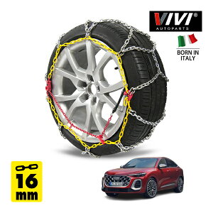 P10{ Gg[ yVIVI AUTOPARTSKiz CATENE DA NEVE 16mm X`[`F[ Tb^ O^ Iron 255WD16 255/45R20 20C`  ^C `F[ AEfB SQ5 X|[cobN x[XO[h 3AA-GU