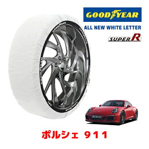�yGOODYEAR ���K�i�z�O�b�h�C���[ �X�m�[�\�b�N�X �z�� �^�C���`�F�[�� SUPER R / L�T�C�Y �|���V�F 911�J����4 GTS / ABA-991H1 �^�C���T�C�Y�F 245/35R20 20�C���`�p