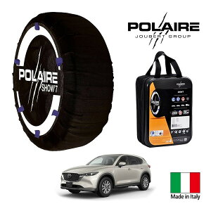 �yPOLAIRE���K�i�z�|���A �|���C�� SNOW SOCKS Show7 �}�c�_ CX-5 XD �u���b�N�Z���N�V���� 3DA-KF2P 225/55R19 19�C���` 4WD �X�m�[�\�b�N�X �z�� �^�C�� �`�F�[�� ����� �C�^���A��