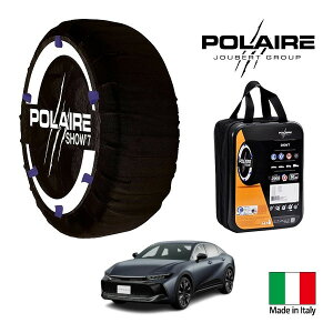 �yPOLAIRE���K�i�z�|���A �|���C�� SNOW SOCKS Show7 �g���^ �N���E���N���X�I�[�o�[ RS �����h�X�P�[�v 5AA-TZSH35 245/60R18 18�C���` 4WD �X�m�[�\�b�N�X �z�� �^�C�� �`�F�[�� ����� �C�^���A��
