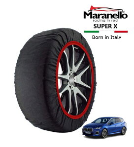 P10�{ �G���g���[ �yMaranello���K�i�z �X�m�[�\�b�N�X �}���l�� BMW 2�V���[�Y 218i �A�N�e�B�u�c�A���[ M�X�|�[�c 3BA-62BX15 �t�����g 205/60R17 17�C���` SUPER X �z�� �^�C�� �`�F�[�� �C�^���A��