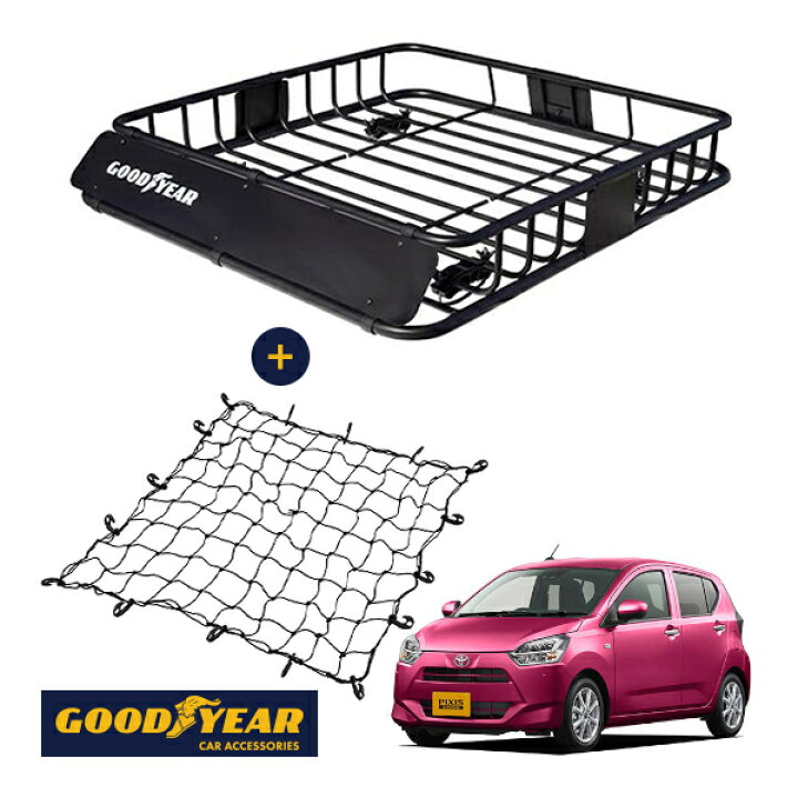 楽天市場】【GOODYEAR正規品】 スチール ルーフラック ROAD PRO ＋ 