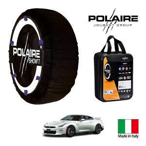 P10�{ �G���g���[ �yPOLAIRE���K�i�z�|���A �|���C�� SNOW SOCKS Show7 ���Y GT-R �u���b�N�G�f�B�V���� 4BA-R35 285/35R20 20�C���` 4WD �X�m�[�\�b�N�X �z�� �^�C�� �`�F�[�� ����� �C�^���A��