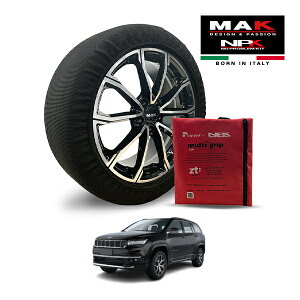 P10倍 エントリー 【MAK正規品】 NPK スノーソックス MULTIGRIP LIGHT 73000SSL08 235/55R18 18インチ 布製 タイヤ チェーン 非金属 EU製 クライスラー・ジープ コマンダー フリーダム エディション 3DA-H620 4W