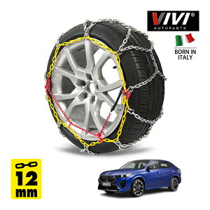 P10{ Gg[ yVIVI AUTOPARTSKiz CATENE DA NEVE 12mm X`[`F[ Tb^ O^ Iron 245WD12 245/40R20 20C`  ^C `F[ BMW X2 M35i xDrive 3BA-82GM20 4WD