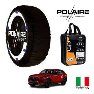 P10�{ �G���g���[ �yPOLAIRE���K�i�z�|���A �|���C�� SNOW SOCKS Show7 �}�c�_ CX-60 25S �G�N�X�N���[�V�u���[�h 5BA-KH5P 235/50R20 20�C���` 4WD �X�m�[�\�b�N�X �z�� �^�C�� �`�F�[�� ����� �C�^���A��