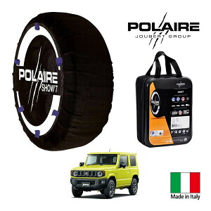 P10�{ �G���g���[ �yPOLAIRE���K�i�z�|���A �|���C�� SNOW SOCKS Show7 �X�Y�L �W���j�[ JB64W 175/80R16 16�C���` 4WD �X�m�[�\�b�N�X �z�� �^�C�� �`�F�[�� ����� �C�^���A��