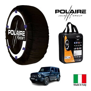 �yPOLAIRE���K�i�z�|���A �|���C�� SNOW SOCKS Show7 �����Z�f�X�E�x���c G�N���X G450d 3CA-465310C 265/60R18 18�C���` 4WD �X�m�[�\�b�N�X �z�� �^�C�� �`�F�[�� ����� �C�^���A��