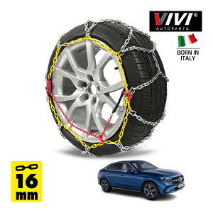 yVIVI AUTOPARTSKiz CATENE DA NEVE 16mm X`[`F[ Tb^ O^ Iron 245WD16 235/60R18 18C`  ^C `F[ xc GLCNX GLC220d 4}`bN N[y 3CA-254305C 4WD