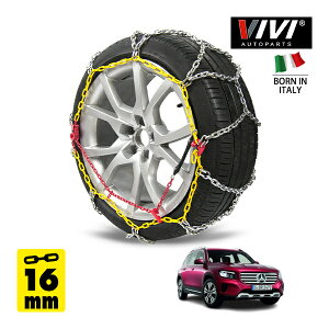 P10{ Gg[ yVIVI AUTOPARTSKiz CATENE DA NEVE 16mm X`[`F[ Tb^ O^ Iron 245WD16 235/55R18 18C`  ^C `F[ xc GLBNX GLB180 4AA-247684M tg