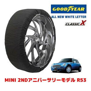 �yGOODYEAR ���K�i�z�O�b�h�C���[ �X�m�[�\�b�N�X �z�� �^�C���`�F�[�� CLASSIC X / M�T�C�Y MINI �~�j R53 2ND�A�j�o�[�T���[���f�� / GH-RA16 �^�C���T�C�Y�F205/45R17 17�C���`�p