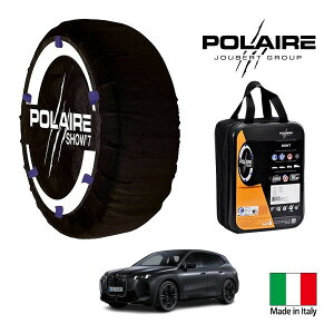 �yPOLAIRE���K�i�z�|���A �|���C�� SNOW SOCKS Show7 BMW iX M70 xDrive ZAA-31CF93A 275/40R22 22�C���` 4WD �X�m�[�\�b�N�X �z�� �^�C�� �`�F�[�� ����� �C�^���A��