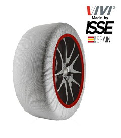 【VIVI正規品 ISSE製造】ヴィヴィ イッセ SNOW SOCKS 13 14 15 16 17 18 19 20 インチ スノーソックス 165/80R13 195/50R16 245/35R18 275/20R20 布製 タイヤ チェーン 非金属