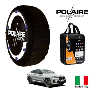 P10�{ �G���g���[ �yPOLAIRE���K�i�z�|���A �|���C�� SNOW SOCKS Show7 BMW X4 M40i 3BA-2V30 275/35R21 21�C���` 4WD �X�m�[�\�b�N�X �z�� �^�C�� �`�F�[�� ����� �C�^���A��