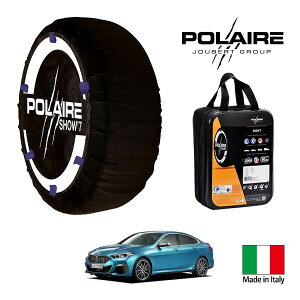 P10�{ �G���g���[ �yPOLAIRE���K�i�z�|���A �|���C�� SNOW SOCKS Show7 BMW 2�V���[�Y 218i �O�����N�[�y M�X�|�[�c 3BA-7K15 225/40R18 18�C���` �t�����g �X�m�[�\�b�N�X �z�� �^�C�� �`�F�[�� ����� �C�^��