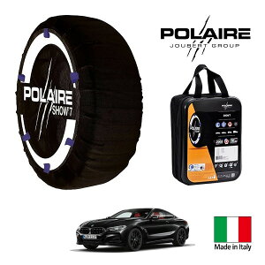 P10�{ �G���g���[ �yPOLAIRE���K�i�z�|���A �|���C�� SNOW SOCKS Show7 BMW 8�V���[�Y M850i xDrive �N�[�y 3BA-BC44 275/30R20 20�C���` 4WD �X�m�[�\�b�N�X �z�� �^�C�� �`�F�[�� ����� �C�^���A��