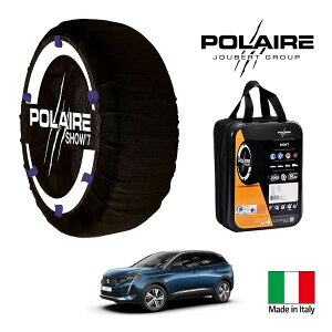 P10�{ �G���g���[ �yPOLAIRE���K�i�z�|���A �|���C�� SNOW SOCKS Show7 �v�W���[ 3008 �A�����[�� 5BA-P845G06 225/55R18 18�C���` �t�����g �X�m�[�\�b�N�X �z�� �^�C�� �`�F�[�� ����� �C�^���A��
