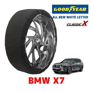 �yGOODYEAR ���K�i�z�O�b�h�C���[ �X�m�[�\�b�N�X �z�� �^�C���`�F�[�� CLASSIC X / XXL�T�C�Y BMW X7 / 3CA-22EN30 �^�C���T�C�Y�F275/40R22 22�C���`�p