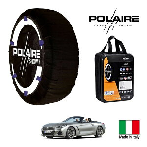 P10�{ �G���g���[ �yPOLAIRE���K�i�z�|���A �|���C�� SNOW SOCKS Show7 BMW Z4 sDrive 20i �X�|�[�c 3BA-HF20 255/40R18 18�C���` ���A �X�m�[�\�b�N�X �z�� �^�C�� �`�F�[�� ����� �C�^���A��