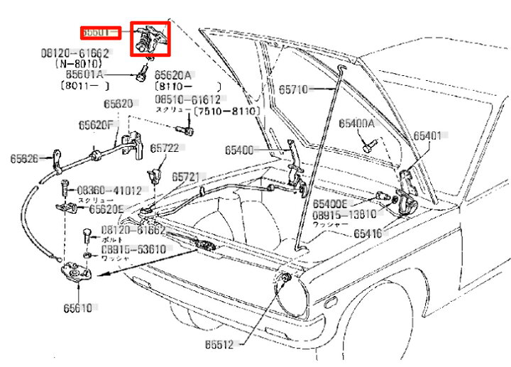 楽天市場】日産純正 サニー B110 サニトラ サニートラック B120 B121  