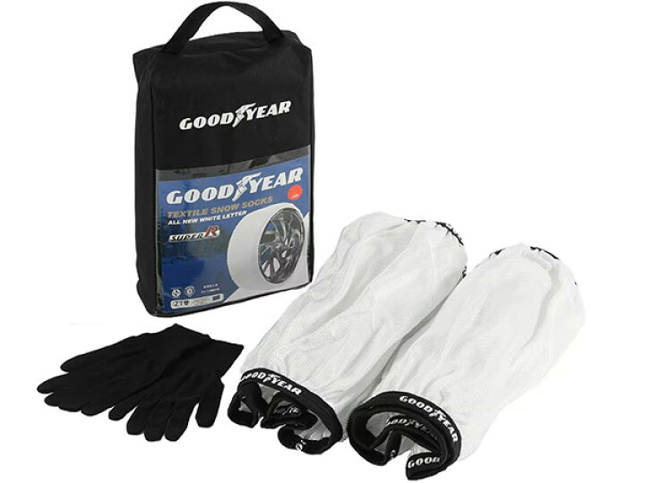 楽天市場】【GOODYEAR 正規品】グッドイヤー スノーソックス 布製 