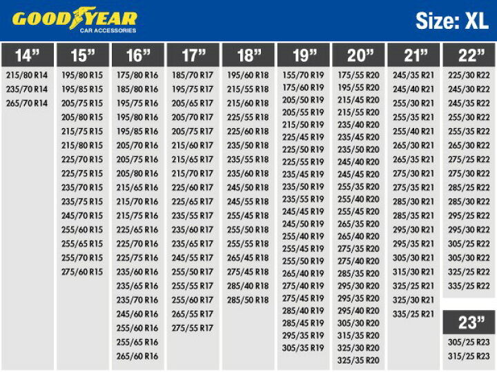 楽天市場】【GOODYEAR 正規品】グッドイヤー スノーソックス 布製 