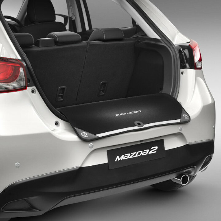 楽天市場】【豪州マツダ純正】 MAZDAロゴ リアバンパープロテクター 