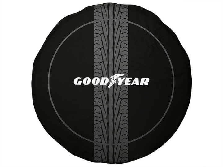 楽天市場】【GOODYEAR正規品】 ソフト スペアタイヤカバー 背面タイヤ 