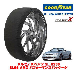�yGOODYEAR ���K�i�z�O�b�h�C���[ �X�m�[�\�b�N�X �z�� �^�C���`�F�[�� CLASSIC X / L�T�C�Y �����Z�f�X�E�x���c SL (R230) SL55 AMG �p�t�H�[�}���X�p�b�P�[�W / DBA-230474 �^�C���T�C�Y�F285/30R19 19�C���`