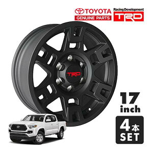 US�g���^���� TRD 17�C���`�z�C�[�� �}�b�g�u���b�N PTR20-35110-BK 4�{�Z�b�g TRD���S�� JWL���󂠂� 01-18y TOYOTA �^�R�}