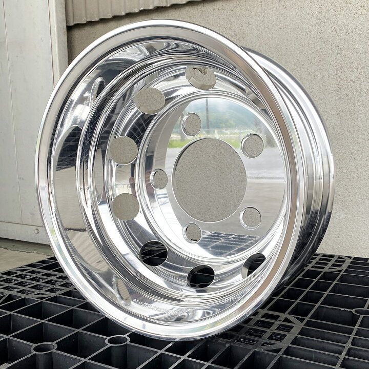 楽天市場】アルミホイール 16×5.5 5穴 オフセット113 PCD203 ダイナ 