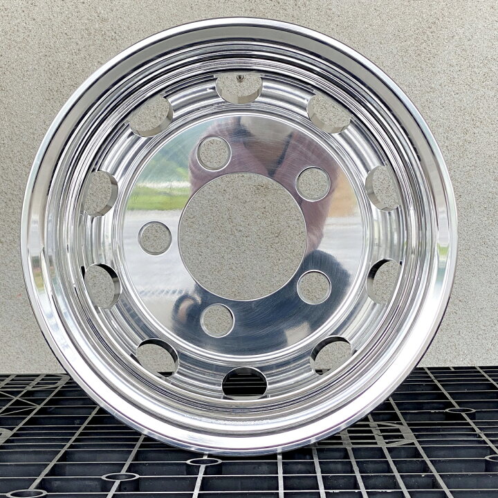 楽天市場】アルミホイール 16×5.5 5穴 オフセット113 PCD203 ダイナ 