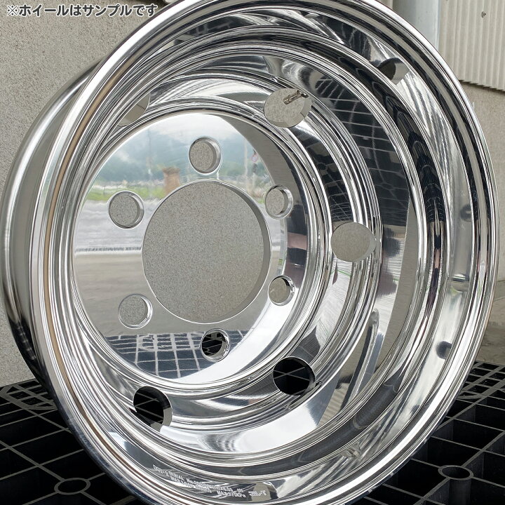 楽天市場】アルミホイール 17.5x6.00 6穴 JIS オフセット135 PCD222.25 