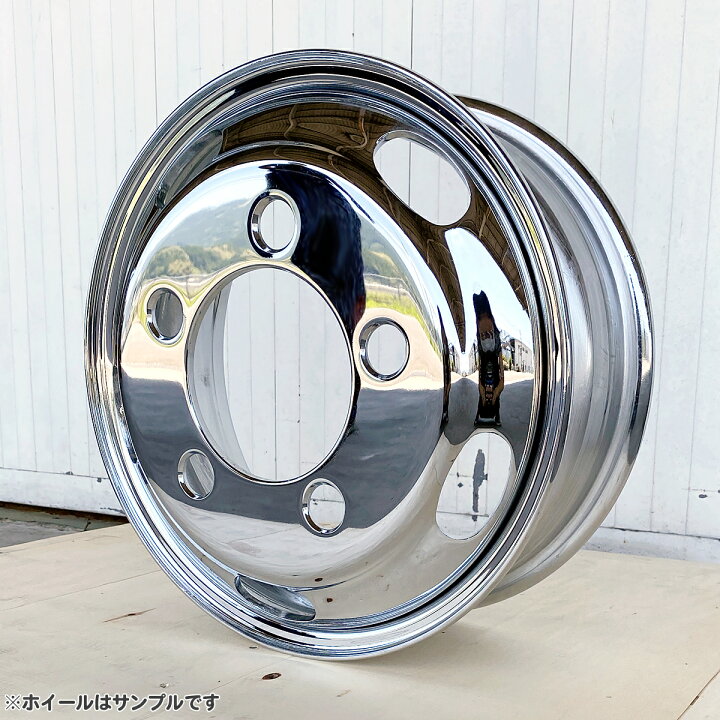 楽天市場】メッキホイール 1台分 16×5.5 5穴 オフセット116.5 4枚 