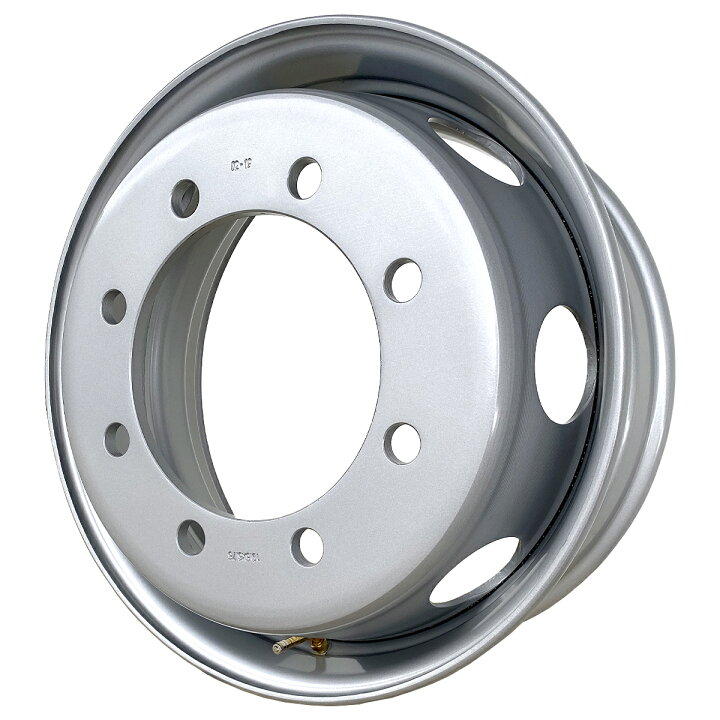 楽天市場】スチールホイール 19.5×6.75 8穴 新ISO オフセット147 