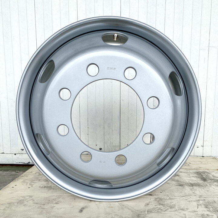 楽天市場】スチールホイール 22.5×7.50 8穴 JIS オフセット162 PCD285 