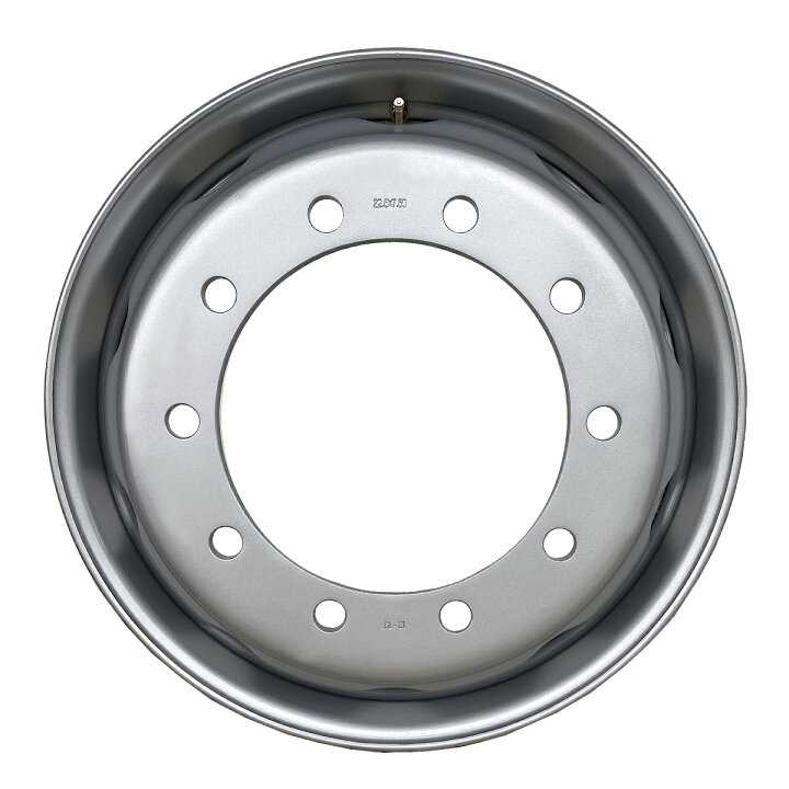 楽天市場】スチールホイール 22.5×8.25 10穴 新ISO オフセット165 