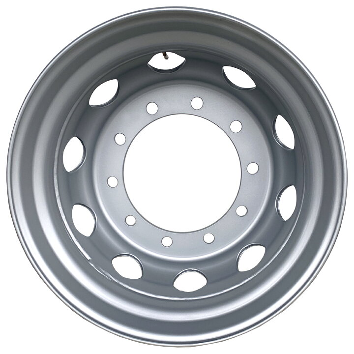 楽天市場】スチールホイール 22.5×8.25 10穴 新ISO オフセット165 
