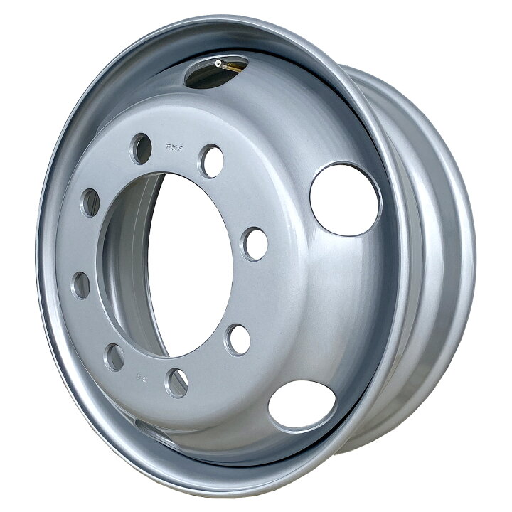 楽天市場】スチールホイール 22.5×8.25 8穴 JIS オフセット165 PCD285 