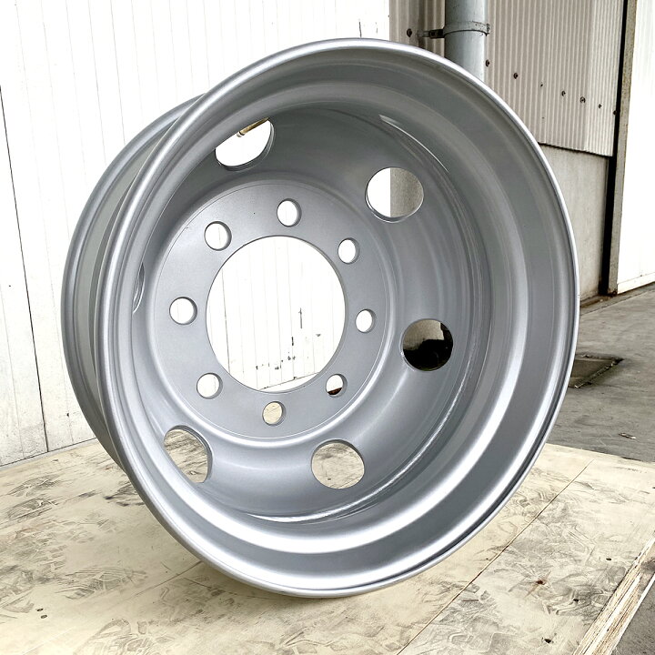 楽天市場】スチールホイール 22.5×8.25 8穴 JIS オフセット165 PCD285 